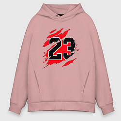 Мужское худи оверсайз Bulls 23