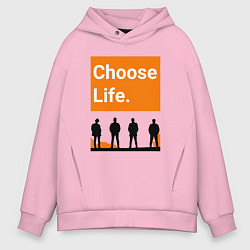 Мужское худи оверсайз Choose Life