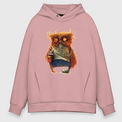 Мужское худи оверсайз Замученный уставший