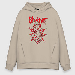 Мужское худи оверсайз Slipknot Slip Goats Art