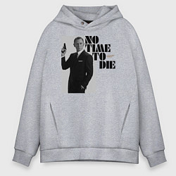Мужское худи оверсайз Не время умирать No Time To D