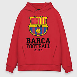 Мужское худи оверсайз Barcelona Football Club