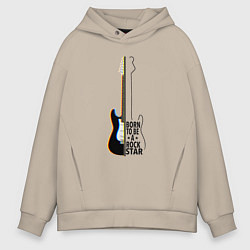 Мужское худи оверсайз Rock star