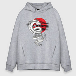 Мужское худи оверсайз Дракон