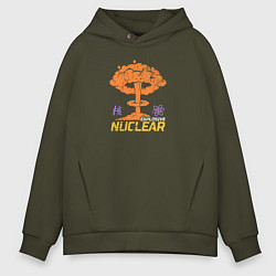 Мужское худи оверсайз Atomic Heart: Nuclear Explosive