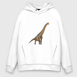 Мужское худи оверсайз Брахиозавр