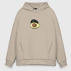 Мужское худи оверсайз Авокадо