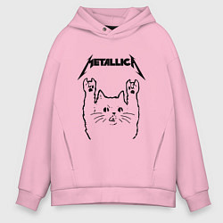 Мужское худи оверсайз METALLICA МЕТАЛЛИКА