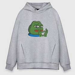 Мужское худи оверсайз Pepe love пепе лов