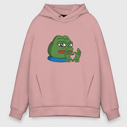 Мужское худи оверсайз Pepe love пепе лов