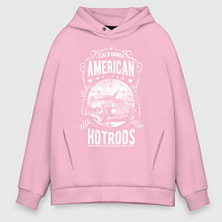 Мужское худи оверсайз Ретро авто гоночный