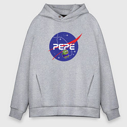 Мужское худи оверсайз Pepe Pepe space Nasa