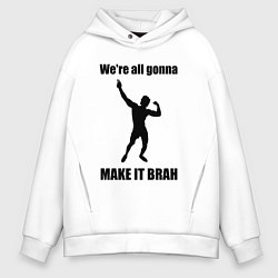 Мужское худи оверсайз Zyzz Were all gonna make it