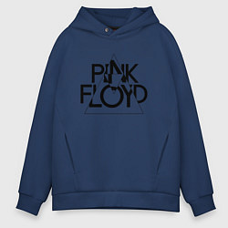 Мужское худи оверсайз PINK FLOYD LOGO ПИНК ФЛОЙД