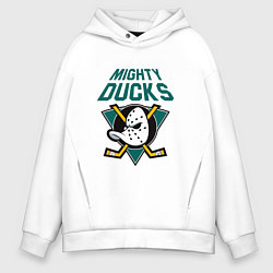 Мужское худи оверсайз Анахайм Дакс, Mighty Ducks