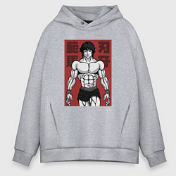 Мужское худи оверсайз Эстетика Баки