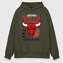 Мужское худи оверсайз Chicago Bulls NBA