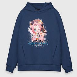 Мужское худи оверсайз Диона Diona Genshin Impact