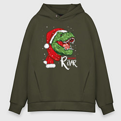 Мужское худи оверсайз T-rex Merry Roar