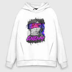 Мужское худи оверсайз Everywere My Enemy