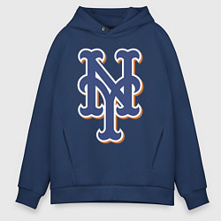 Мужское худи оверсайз New York Mets - baseball team