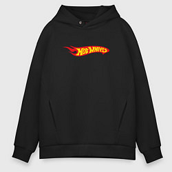 Мужское худи оверсайз Hot Wheels Big Fire Logo