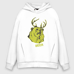 Мужское худи оверсайз Macs Beer Deer