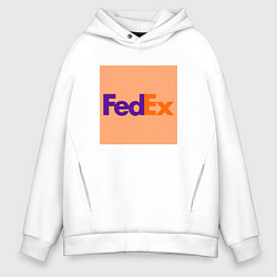 Мужское худи оверсайз Fed Ex