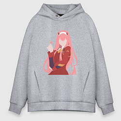 Мужское худи оверсайз Zero Two 03 Darling