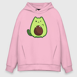 Мужское худи оверсайз Avo cat o подмигивает