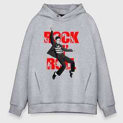 Мужское худи оверсайз Rokc n roll king