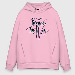 Мужское худи оверсайз ПИНК ФЛОЙД ГЛИТЧ PINK FLOYD LOGO