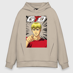 Мужское худи оверсайз Eikichi finger