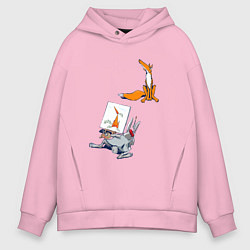 Мужское худи оверсайз Художник так видит