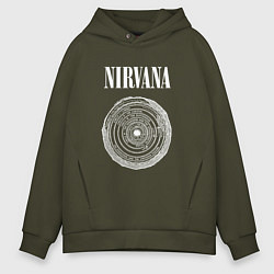 Мужское худи оверсайз Nirvana Нирвана Круги ада