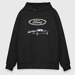 Мужское худи оверсайз Ford Racing