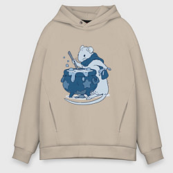 Мужское худи оверсайз Маленький маг