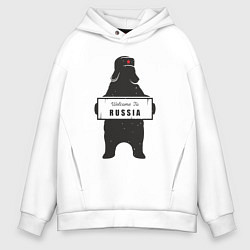 Мужское худи оверсайз Russia - Bear