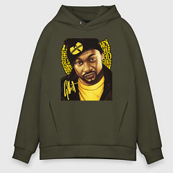 Толстовка оверсайз мужская Ghostface Killаh, цвет: хаки