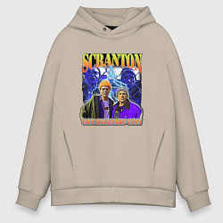 Мужское худи оверсайз Scranton electric city