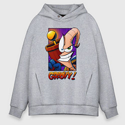 Мужское худи оверсайз Jim Groovy!