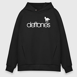 Мужское худи оверсайз Deftones лошадь