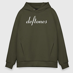 Мужское худи оверсайз Deftones rock