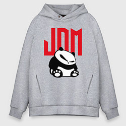 Мужское худи оверсайз JDM Panda Japan Симпатяга