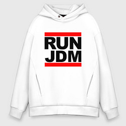 Мужское худи оверсайз Run JDM Japan