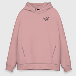 Мужское худи оверсайз Noize mc нойз мс logo