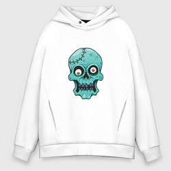 Мужское худи оверсайз Zombie Skull