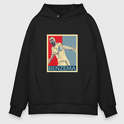 Мужское худи оверсайз Madrid - Benzema
