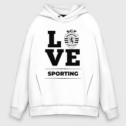 Мужское худи оверсайз Sporting Love Классика