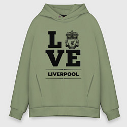 Мужское худи оверсайз Liverpool Love Классика